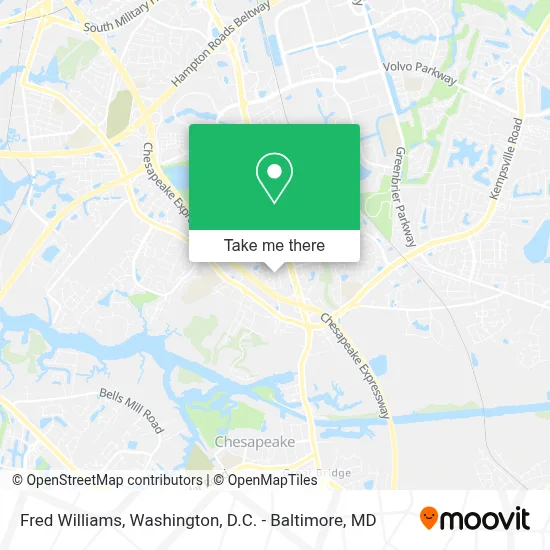 Fred Williams map