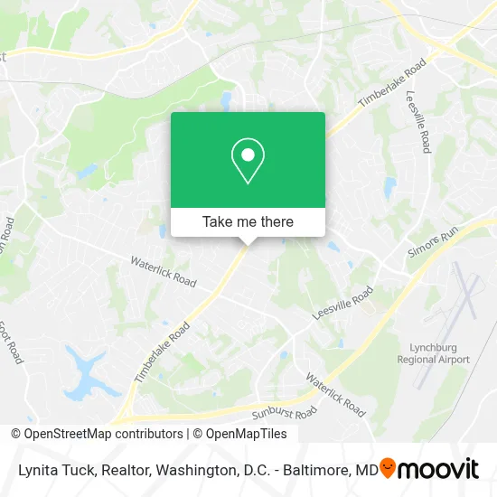 Lynita Tuck, Realtor map