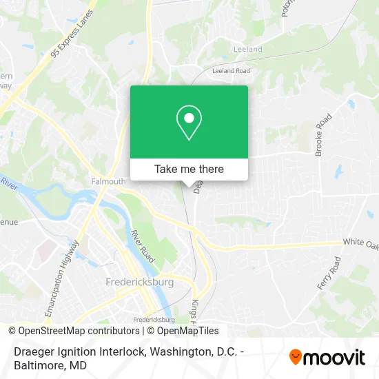 Draeger Ignition Interlock map