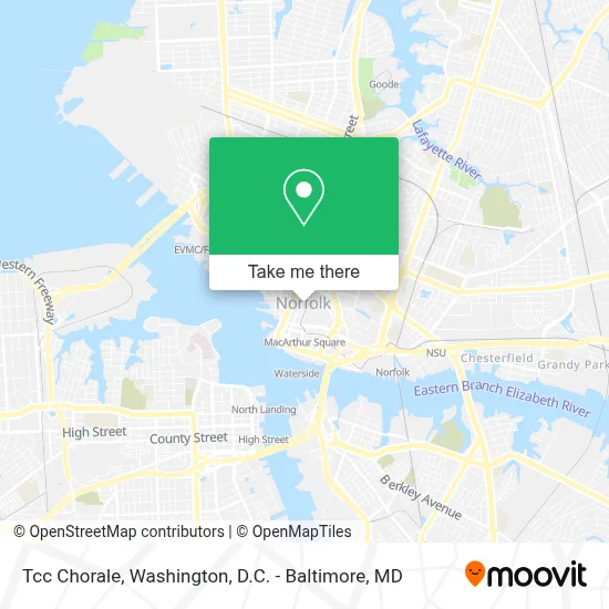Tcc Chorale map