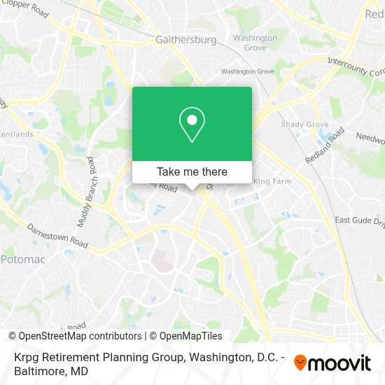Krpg Retirement Planning Group map