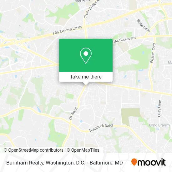 Burnham Realty map