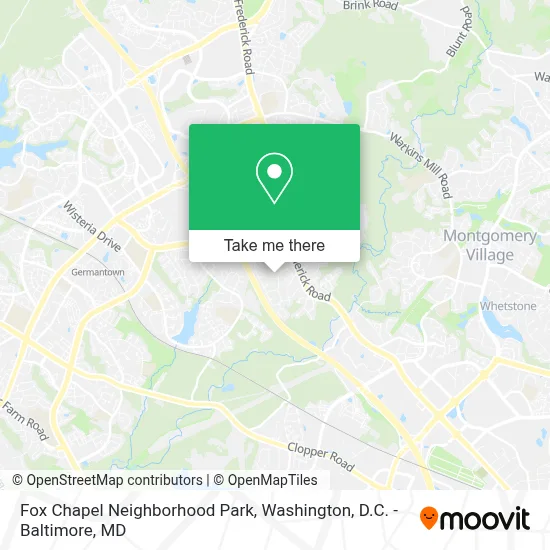 Fox Chapel Neighborhood Park map