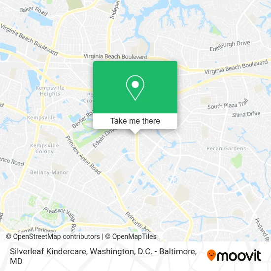 Silverleaf Kindercare map