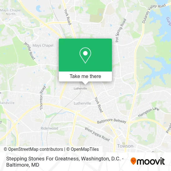 Stepping Stones For Greatness map