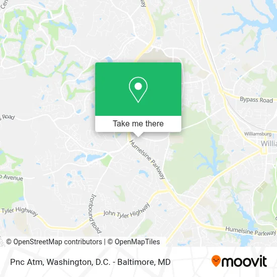 Pnc Atm map