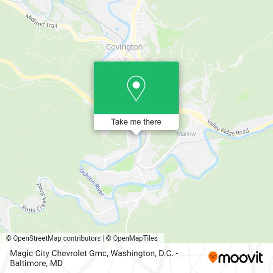 Magic City Chevrolet Gmc map