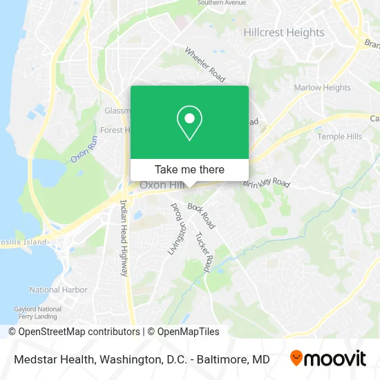 Medstar Health map