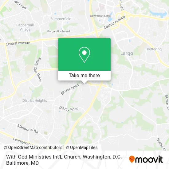 With God Ministries Int'L Church map