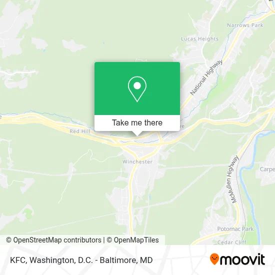 Kfc map