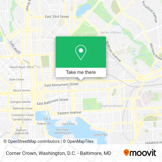Corner Crown map