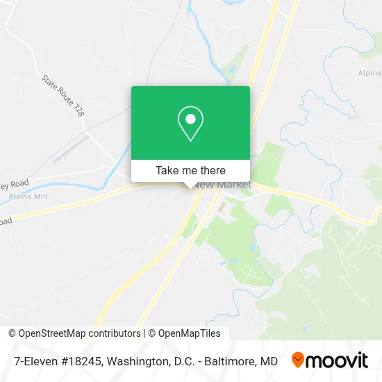 7-Eleven #18245 map