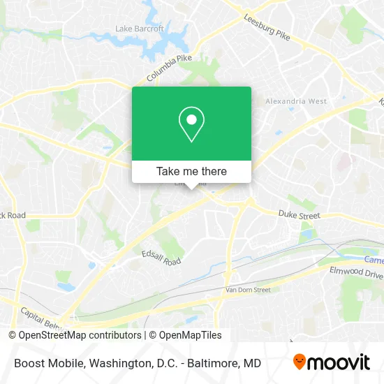 Boost Mobile map