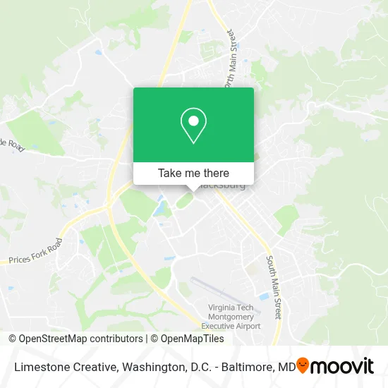 Limestone Creative map