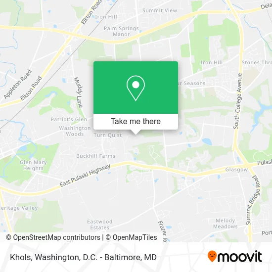 Khols map