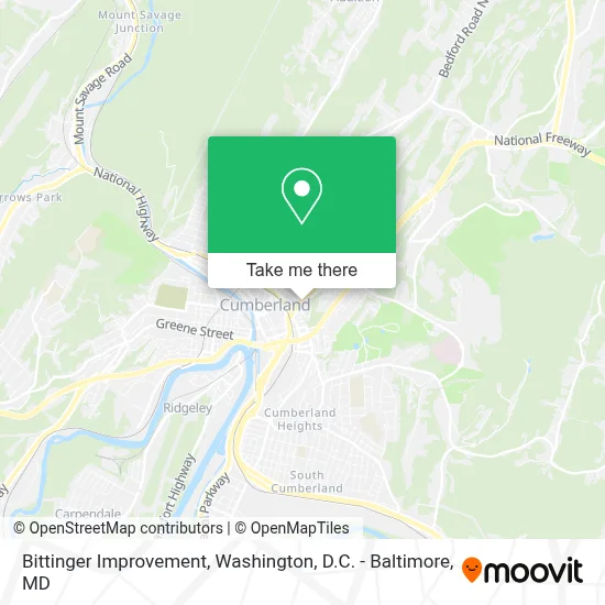 Bittinger Improvement map