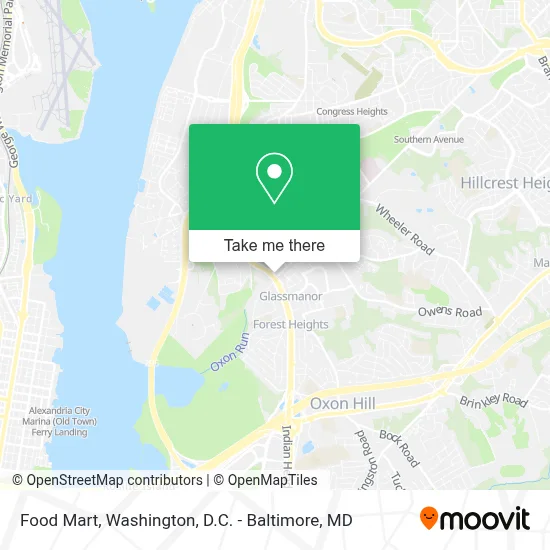 Food Mart map