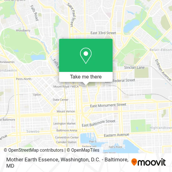 Mother Earth Essence map