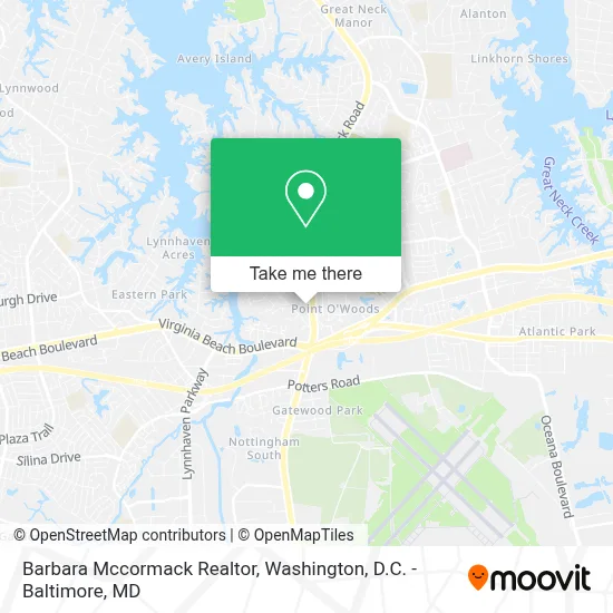 Barbara Mccormack Realtor map