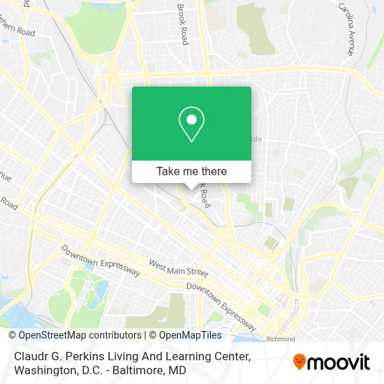 Claudr G. Perkins Living And Learning Center map