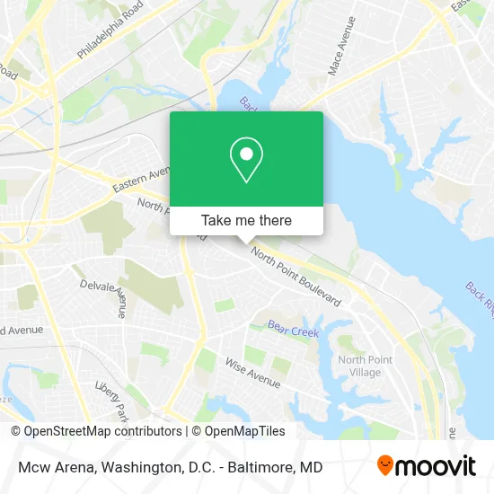 Mcw Arena map