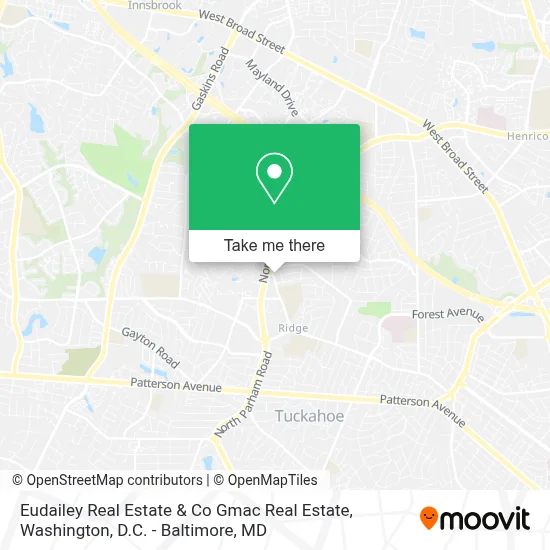 Eudailey Real Estate & Co Gmac Real Estate map