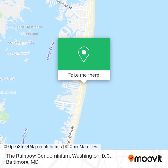 The Rainbow Condominium map
