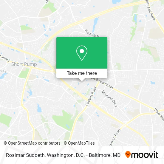 Rosimar Suddeth map