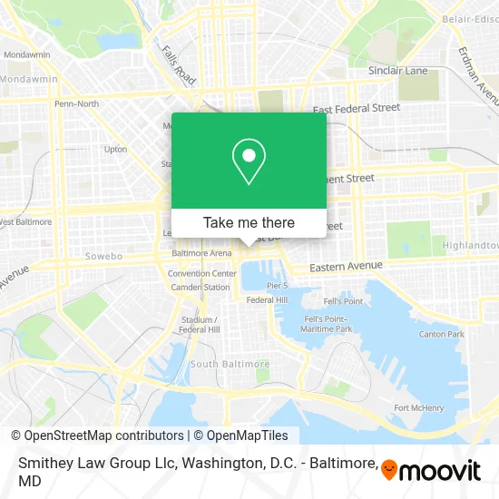 Smithey Law Group Llc map