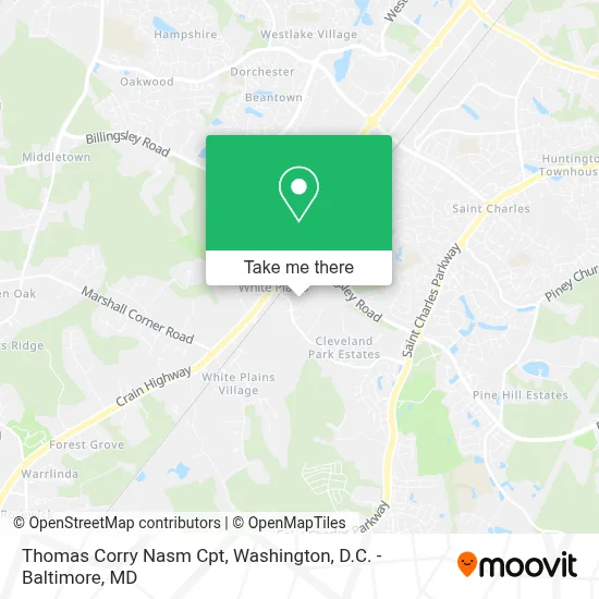 Thomas Corry   Nasm Cpt map