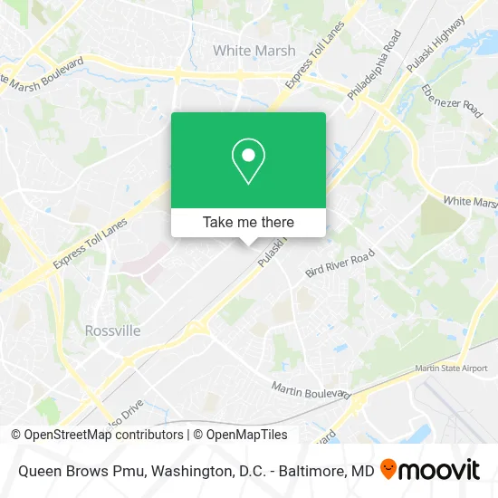 Queen Brows Pmu map