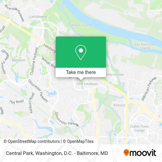 Central Park map