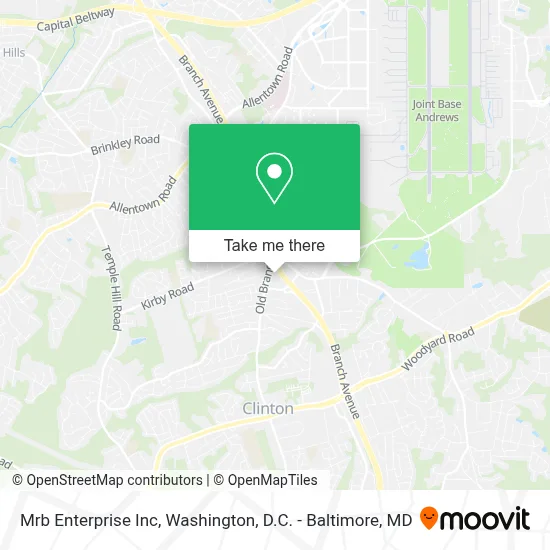 Mrb Enterprise Inc map