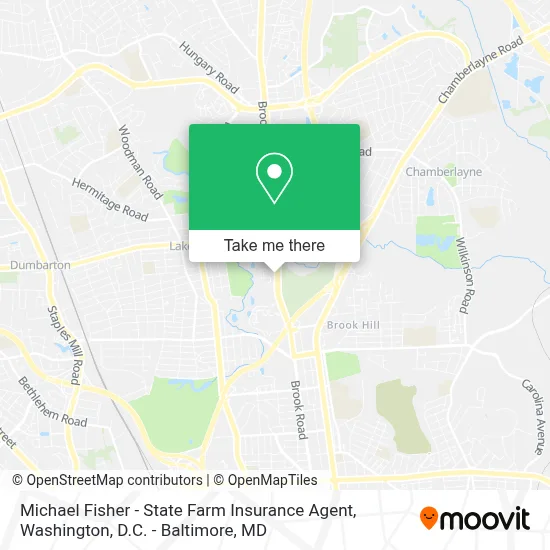 Michael Fisher - State Farm Insurance Agent map