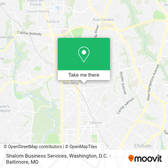 Shalom Business Services map