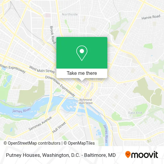 Putney Houses map