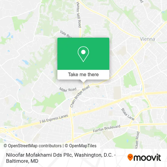 Niloofar Mofakhami Dds Pllc map
