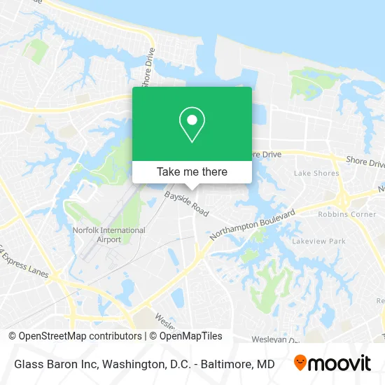 Glass Baron Inc map