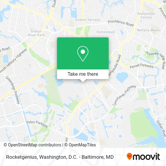 Rocketgenius map