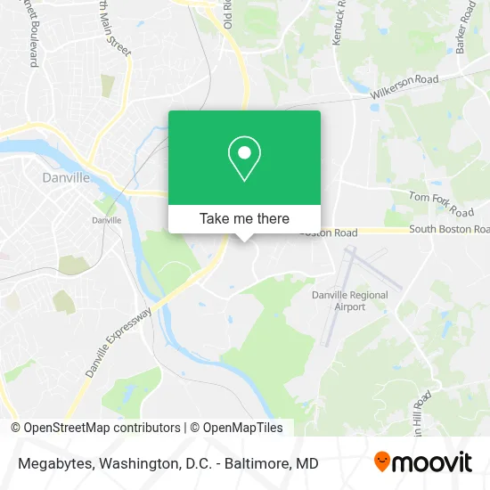 Megabytes map