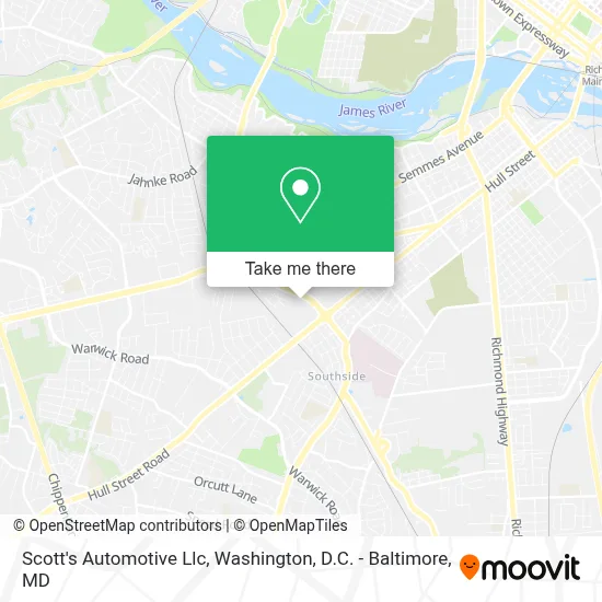 Scott's Automotive Llc map
