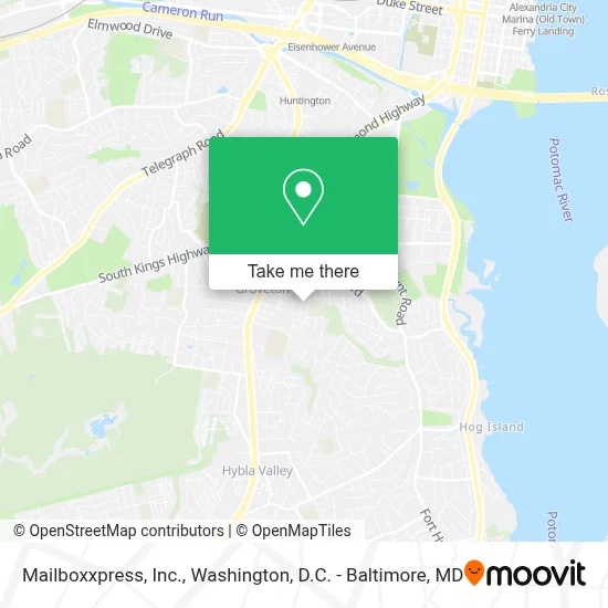Mailboxxpress, Inc. map