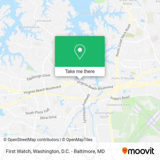First Watch map
