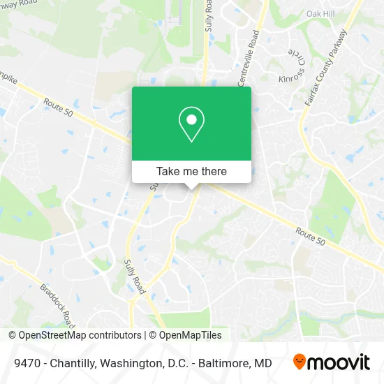 9470 - Chantilly map
