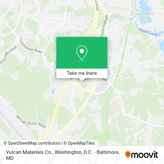 Vulcan Materials Co. map