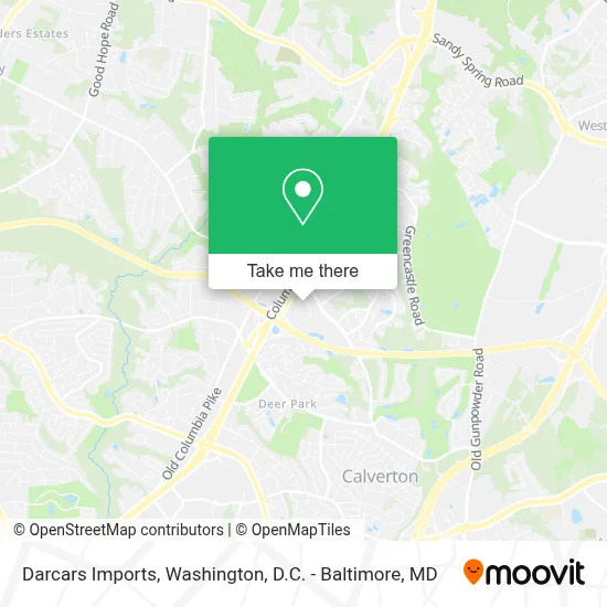 Darcars Imports map