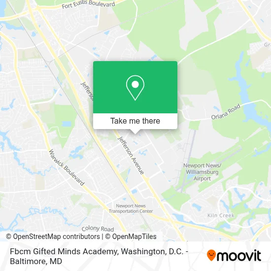 Fbcm Gifted Minds Academy map