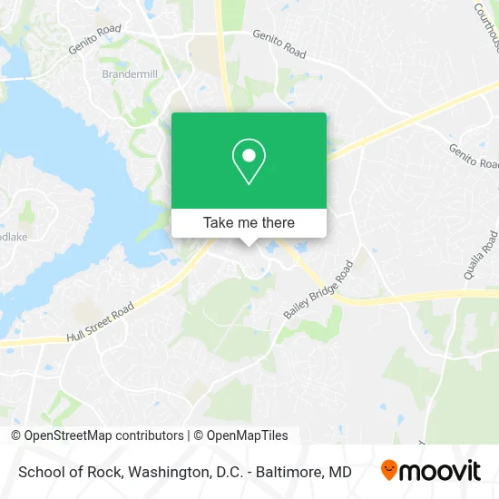 School Of Rock map