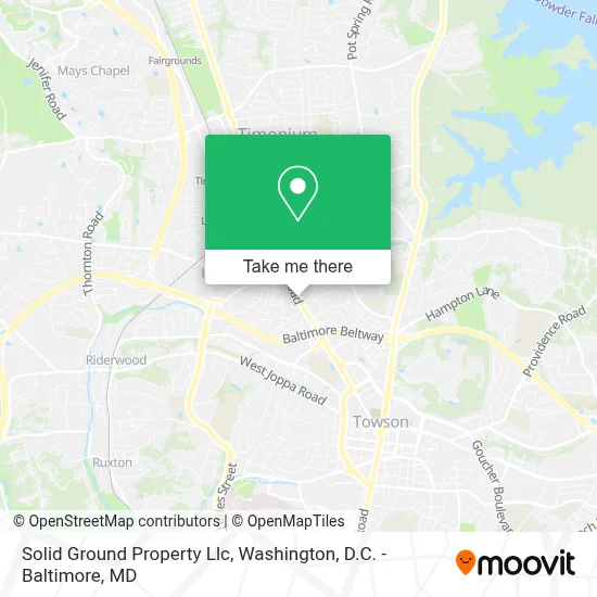 Solid Ground Property Llc map