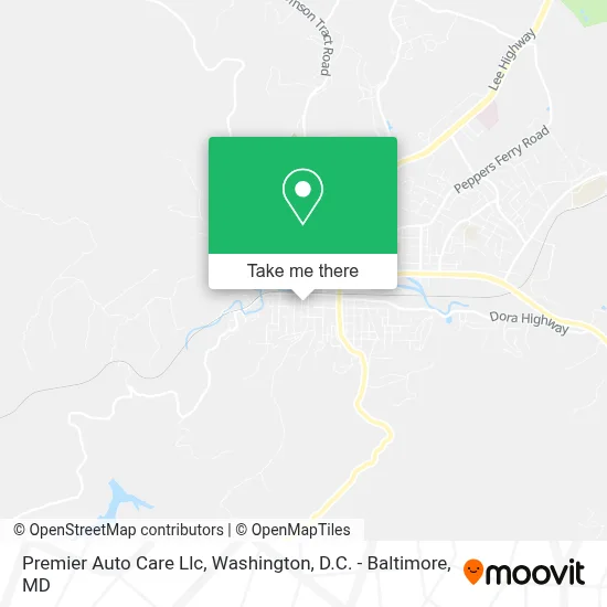 Premier Auto Care Llc map